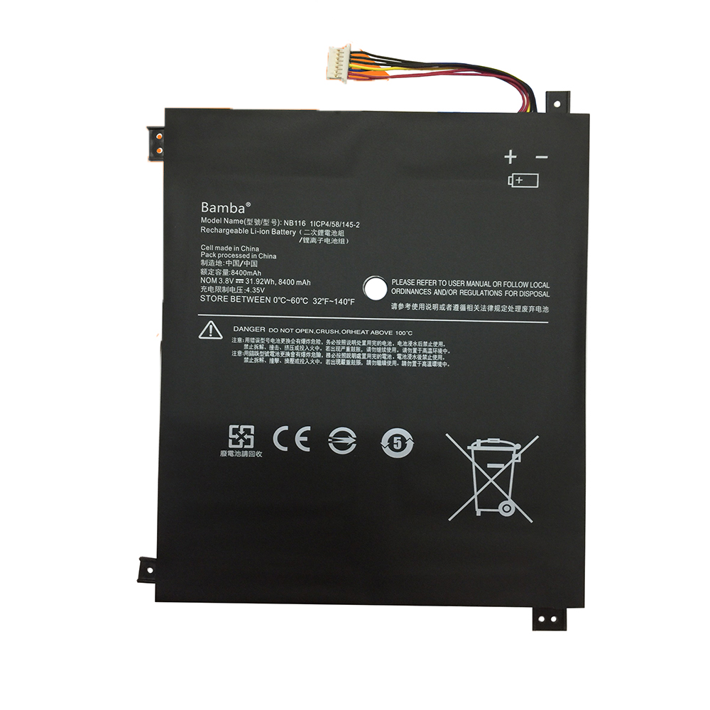 Pin Bamba Dùng cho Lenovo 100S-11IBY (NB116)
