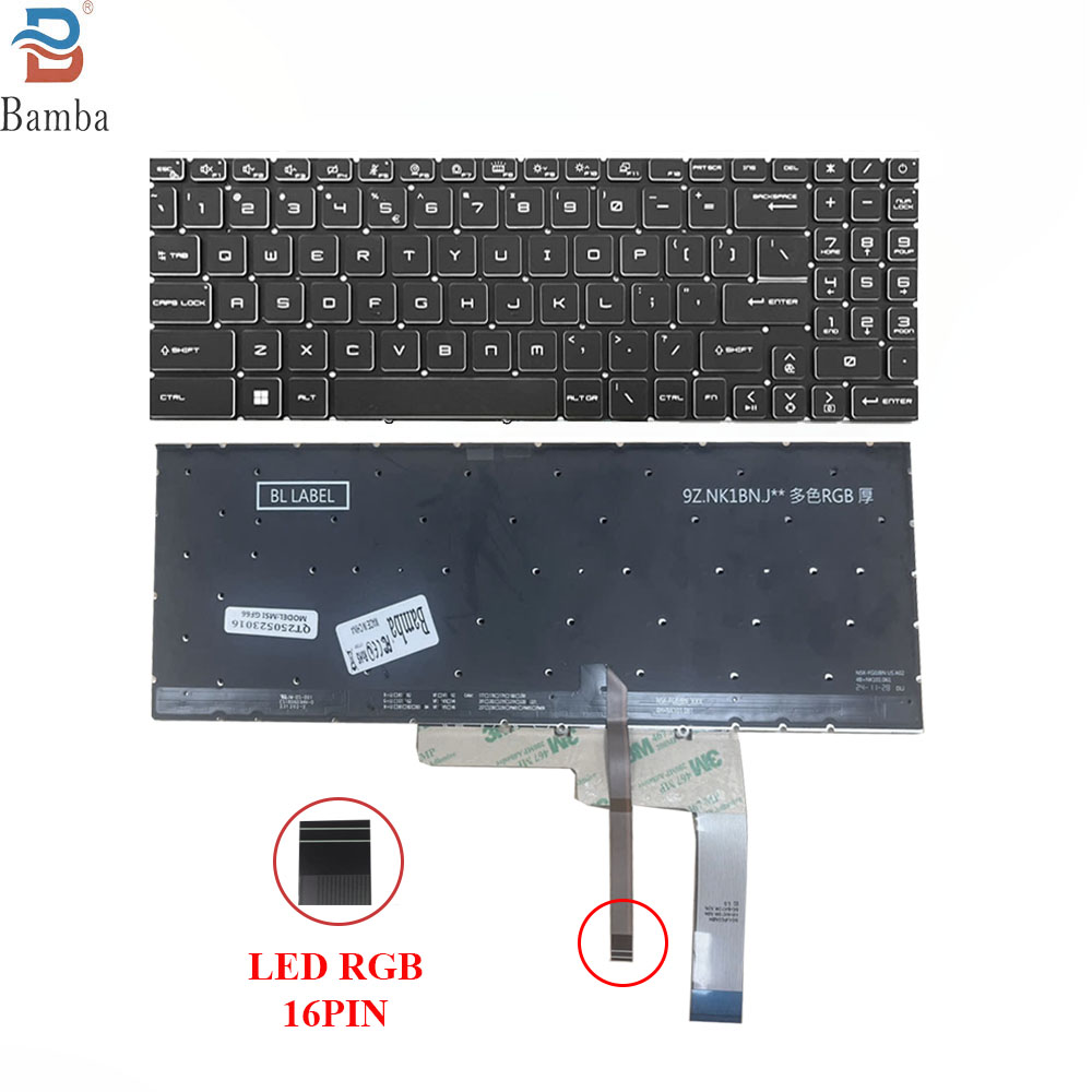 GF66 ĐEN - LED RGB 16PIN